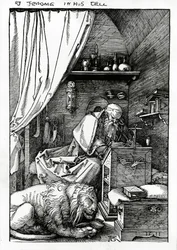 Saint Jérôme dans sa cellule, 1511